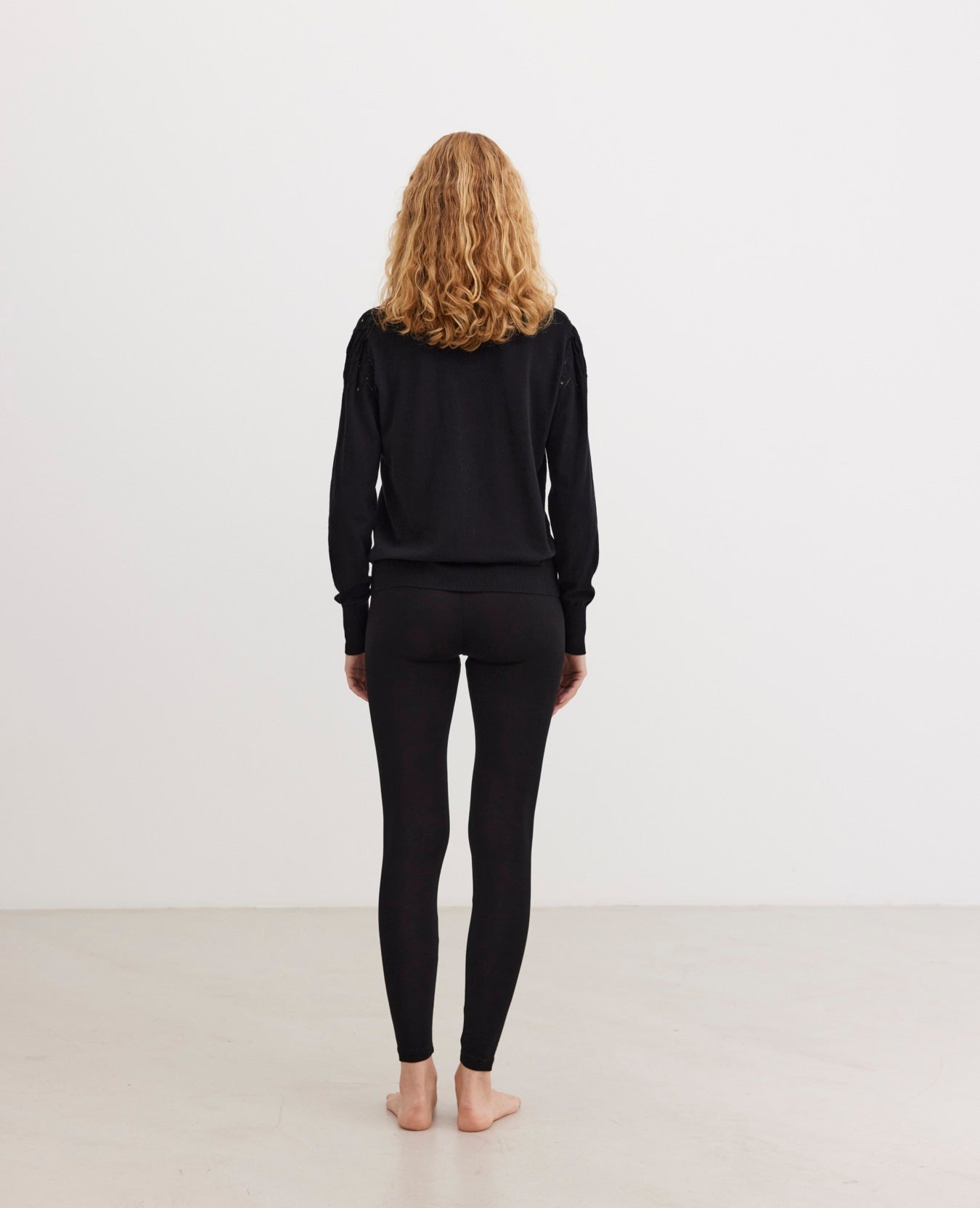 BASIC JERSEY LEGGINGS black - Noa Noa