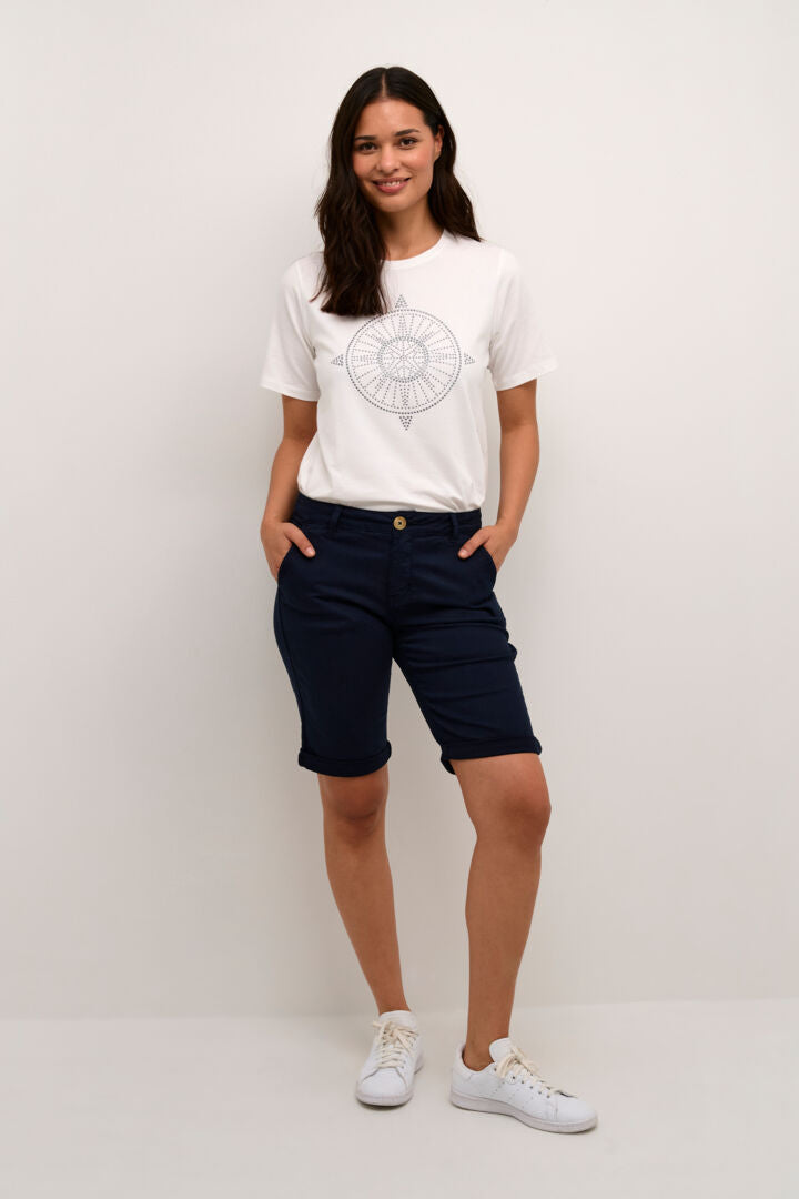 CUALBA SHORTS salute blå - Culture 50106597