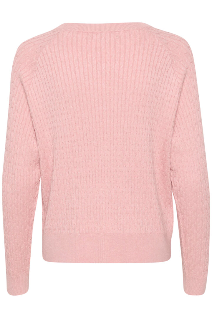 CUBALU ANNEMARIE CABLE PULLOVER GENSER rosa - Culture 50110771