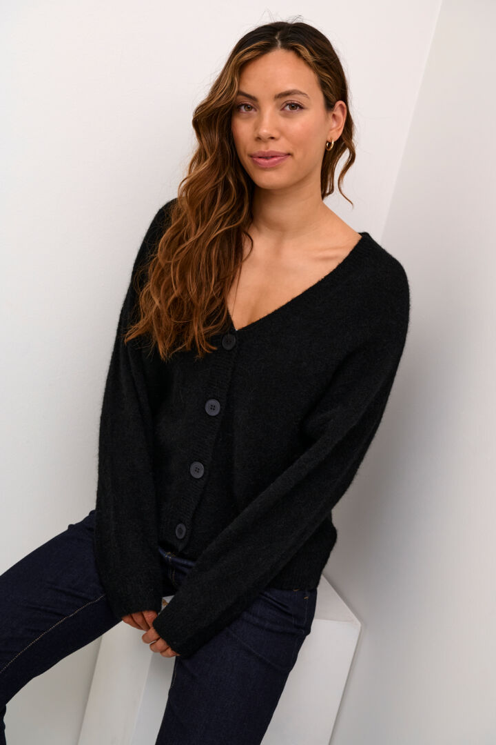 CUCACHEIA CARDIGAN black - Culture 50110751