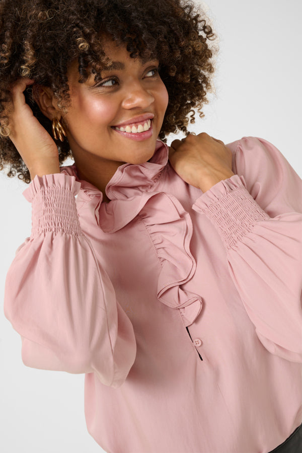 CUCAMUSA FLOUNCE SHIRT rosa - Culture 50111309