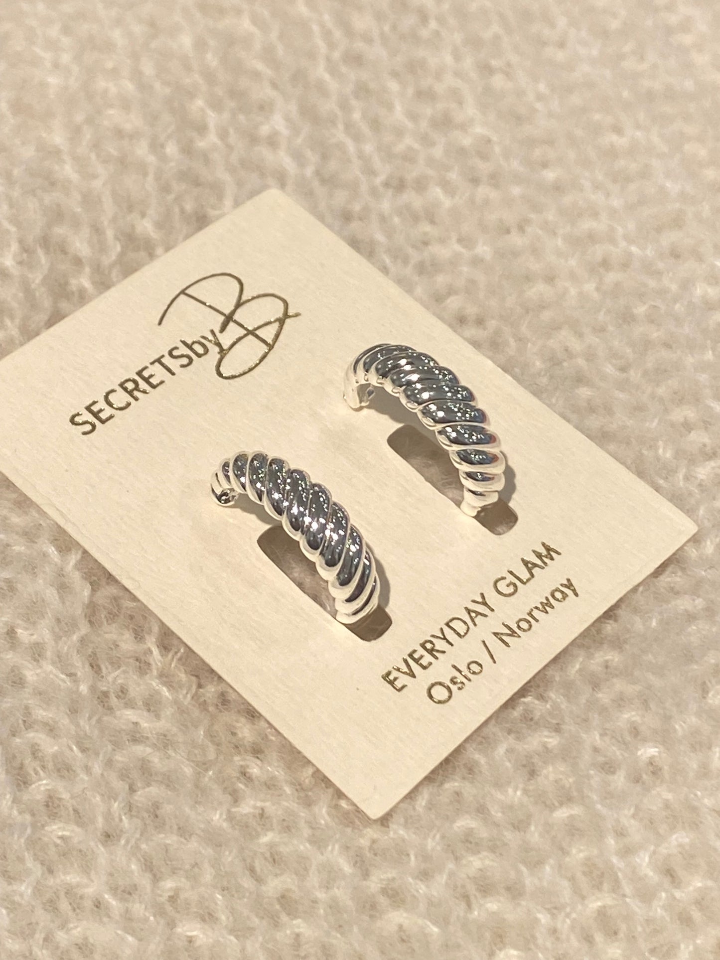 EDEN EARRINGS - Secrets by B 2715 silver