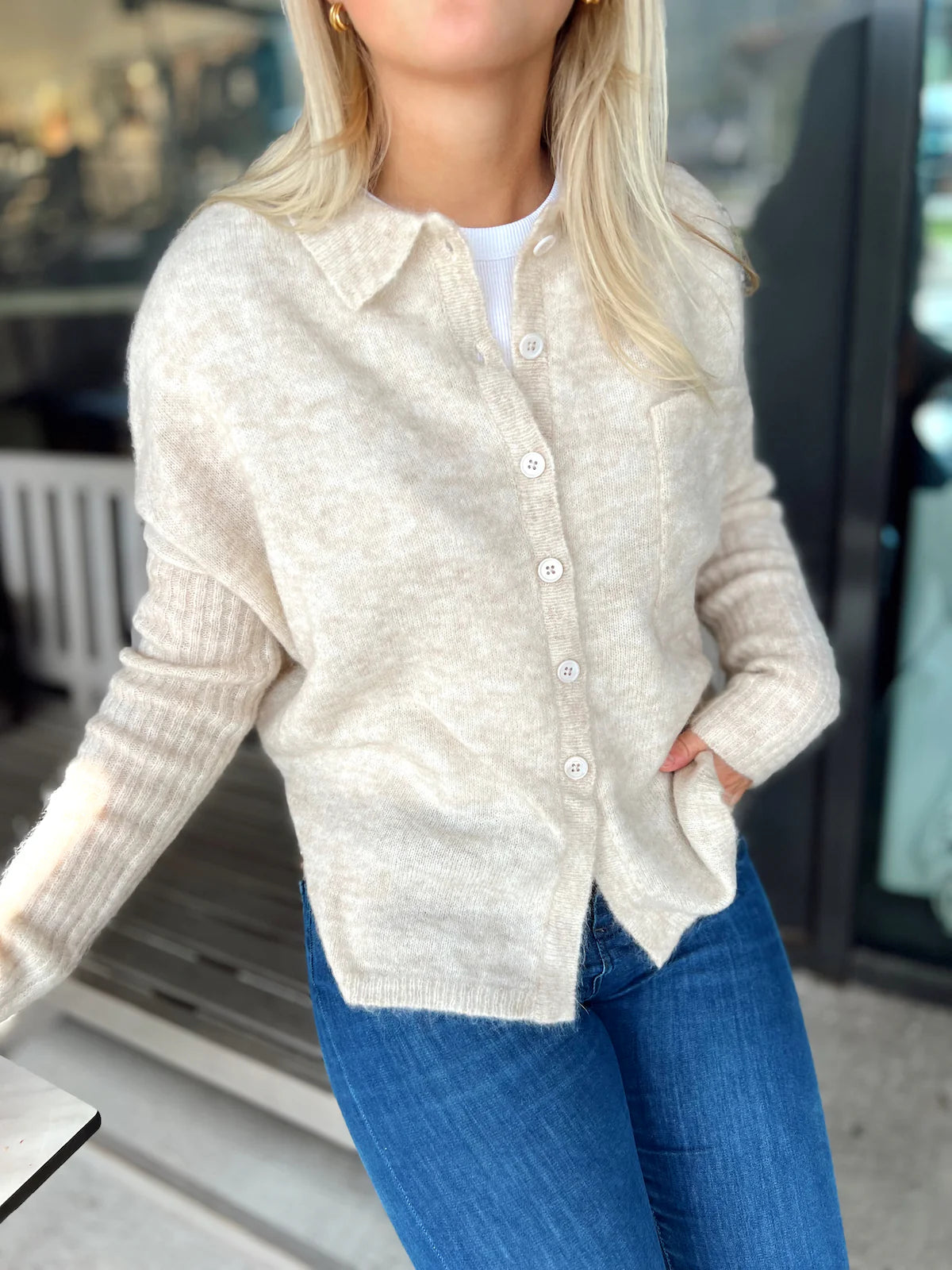 PETRA CARDIGAN faune - Rah Oslo 324826