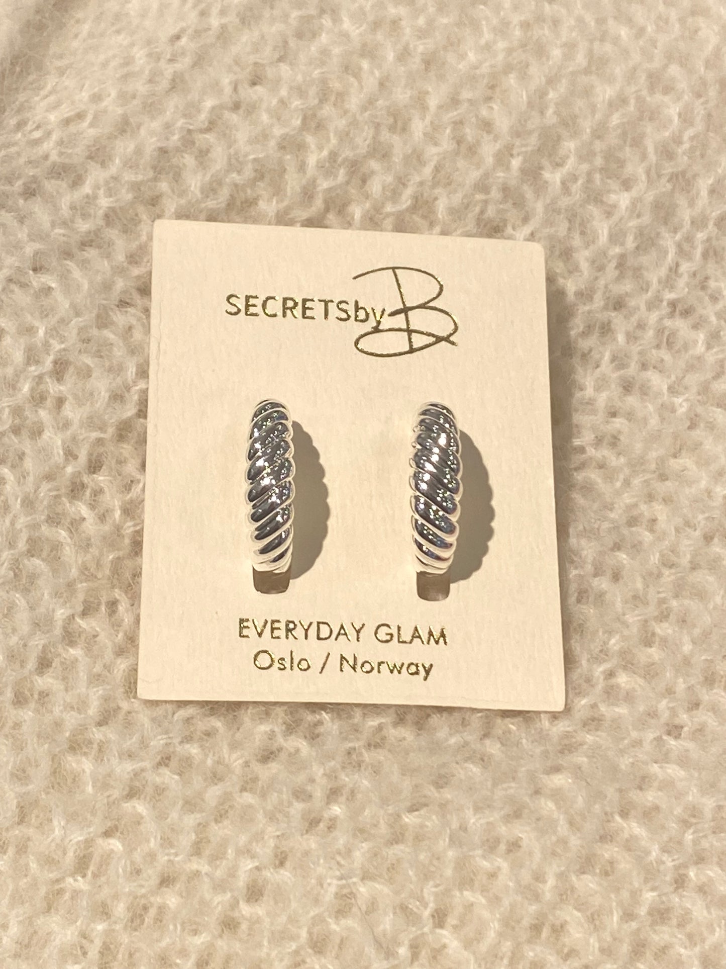 EDEN EARRINGS - Secrets by B 2715 silver