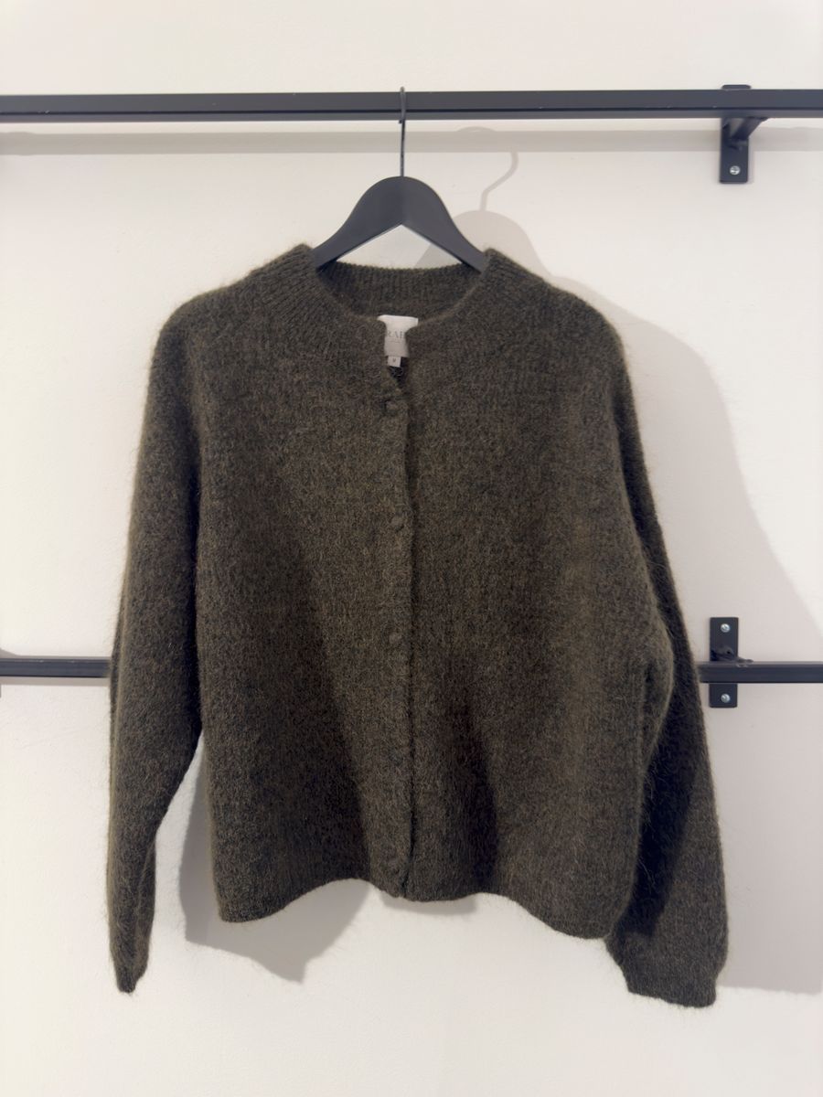 TESSA CARDIGAN olive - Rah Oslo 424803